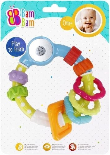 Grzechotka Bam Bam lusterko (521380) Grzechotka Bam Bam lusterko (521380)
