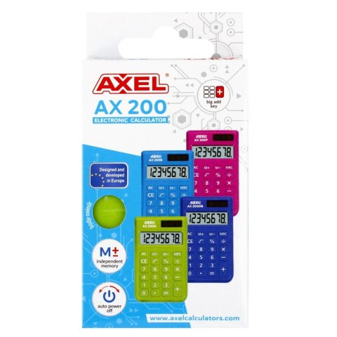 Kalkulator na biurko Axel AX-200G (489995) Kalkulator na biurko Axel AX-200G (489995)