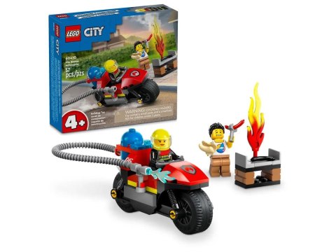 Klocki konstrukcyjne Lego City Strażacki motocykl ratunkowy (60410) Klocki konstrukcyjne Lego City Strażacki motocykl ratunkowy (60410)