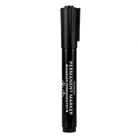Marker permanentny Starpak, mix okrągła końcówka (524575) Marker permanentny Starpak, mix okrągła końcówka (524575)