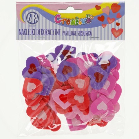 Naklejka (nalepka) Astra Creativo serca Naklejka (nalepka) Astra Creativo serca