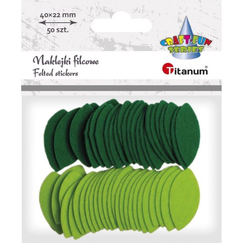 Ozdoba filcowa Titanum Craft-Fun Series liście (16056) Ozdoba filcowa Titanum Craft-Fun Series liście (16056)