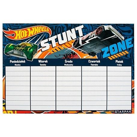 Plan lekcji Starpak Hot Wheels St (382138) Plan lekcji Starpak Hot Wheels St (382138)