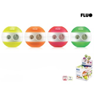 Temperówka Milan Sphere Fluo mix plastikowa (20156824FL)