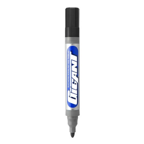 Marker suchościeralny Kamet GIGANT, czarny 1,5-2,5mm okrągła końcówka (K-1101) Marker suchościeralny Kamet GIGANT, czarny 1,5-2,5mm okrągła końcówka (K-1101)