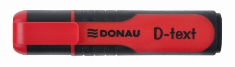 Zakreślacz Donau D-Text, czerwony 1,0-5,0mm (7358001PL-04) Zakreślacz Donau D-Text, czerwony 1,0-5,0mm (7358001PL-04)