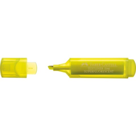 Zakreślacz Faber Castell Superfluo, żółty 5mm (154607) Zakreślacz Faber Castell Superfluo, żółty 5mm (154607)