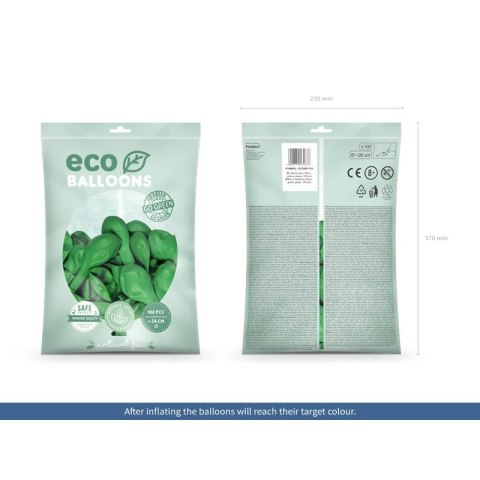 Balon gumowy Partydeco Pastel Eco Balloons zielony 260mm (ECO26P-101) Balon gumowy Partydeco Pastel Eco Balloons zielony 260mm (ECO26P-101)