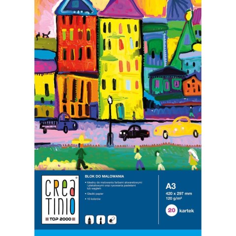 Blok artystyczny Top 2000 Creatinio A3 120gg 20k (400079859) Blok artystyczny Top 2000 Creatinio A3 120gg 20k (400079859)