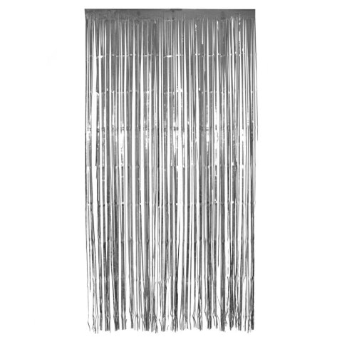 Dekoracja Arpex kurtyna srebrna 100x200cm (HF3591) Dekoracja Arpex kurtyna srebrna 100x200cm (HF3591)