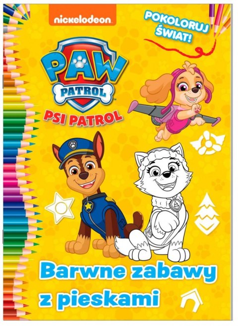 Kolorowanka Bemag Psi Patrol Barwne zabawy z pieskami Kolorowanka Bemag Psi Patrol Barwne zabawy z pieskami