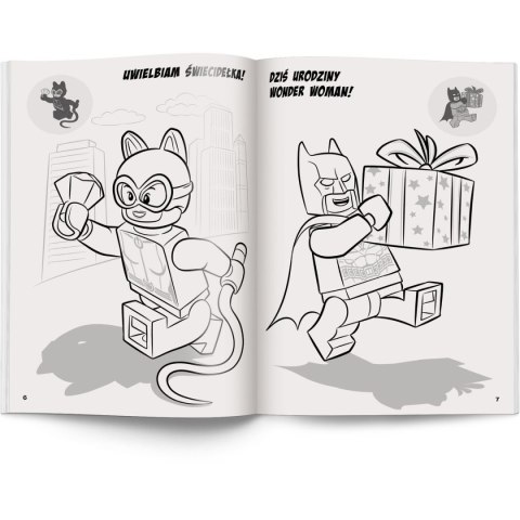 Książka dla dzieci Ameet LEGO? Batman?. Kolorowanka z Naklejkami Książka dla dzieci Ameet LEGO? Batman?. Kolorowanka z Naklejkami