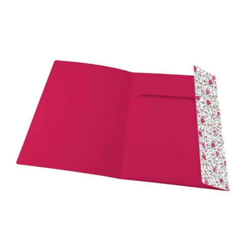 Teczka kartonowa na gumkę Floral A4 mix 350g Oxford (400113678) Teczka kartonowa na gumkę Floral A4 mix 350g Oxford (400113678)
