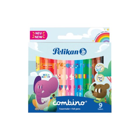 Flamaster Pelikan Colorella Super Combio 9 kol. (814553) Flamaster Pelikan Colorella Super Combio 9 kol. (814553)
