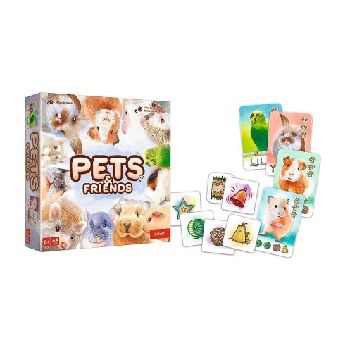 Gra pamięciowa Trefl Pets & Friends (02443) Gra pamięciowa Trefl Pets & Friends (02443)