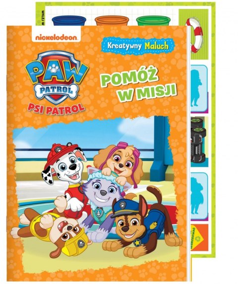 Książeczka edukacyjna Bemag Psi Patrol Kreatywny Maluch Książeczka edukacyjna Bemag Psi Patrol Kreatywny Maluch