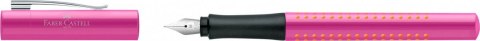 Pióro wieczne Faber Castell Grip 2010 różowo-pomarańczowe (140914) Pióro wieczne Faber Castell Grip 2010 różowo-pomarańczowe (140914)