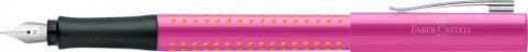 Pióro wieczne Faber Castell Grip 2010 różowo-pomarańczowe (140914) Pióro wieczne Faber Castell Grip 2010 różowo-pomarańczowe (140914)