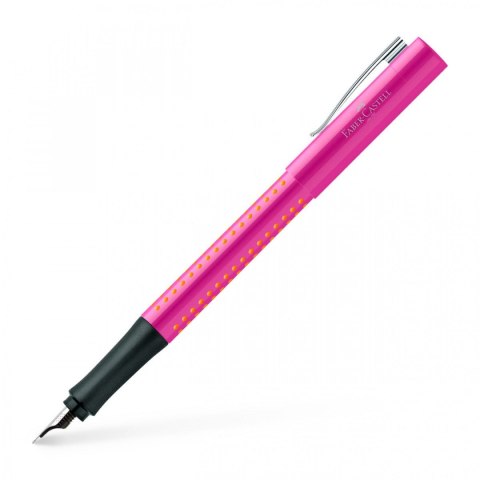 Pióro wieczne Faber Castell Grip 2010 różowo-pomarańczowe (140914) Pióro wieczne Faber Castell Grip 2010 różowo-pomarańczowe (140914)