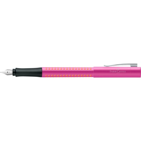 Pióro wieczne Faber Castell Grip 2010 różowo-pomarańczowe (140914) Pióro wieczne Faber Castell Grip 2010 różowo-pomarańczowe (140914)