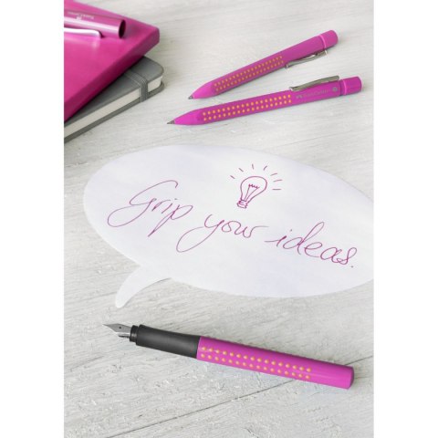 Pióro wieczne Faber Castell Grip 2010 różowo-pomarańczowe (140914) Pióro wieczne Faber Castell Grip 2010 różowo-pomarańczowe (140914)