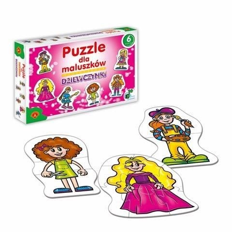 Puzzle Alexander dla maluszków - dziewczynki mix el. (5906018005400) Puzzle Alexander dla maluszków - dziewczynki mix el. (5906018005400)