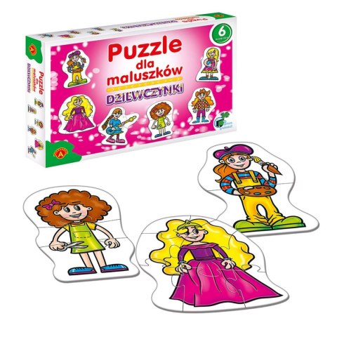 Puzzle Alexander dla maluszków - dziewczynki mix el. (5906018005400) Puzzle Alexander dla maluszków - dziewczynki mix el. (5906018005400)