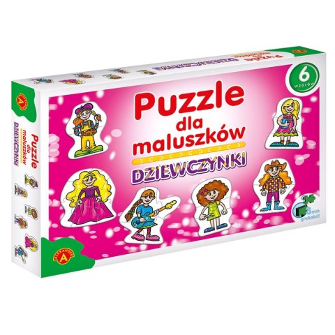 Puzzle Alexander dla maluszków - dziewczynki mix el. (5906018005400) Puzzle Alexander dla maluszków - dziewczynki mix el. (5906018005400)