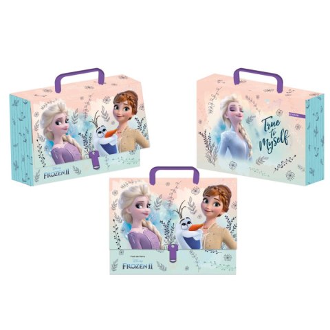 Teczka z szerokim grzbietem na klips Frozen II A4 błękit morski Beniamin (609406) Teczka z szerokim grzbietem na klips Frozen II A4 błękit morski Beniamin (609406)