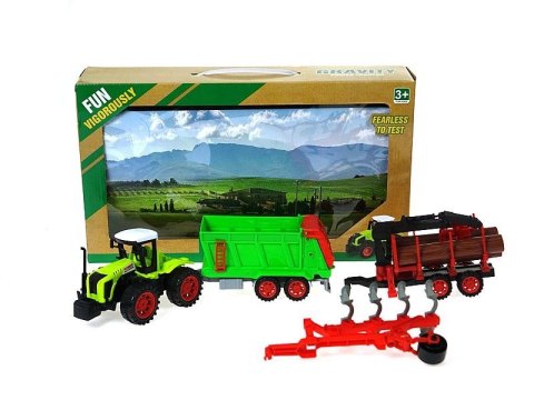 Traktor Adar zestaw traktor z maszynami rolniczymi, napęd na koło (575417) Traktor Adar zestaw traktor z maszynami rolniczymi, napęd na koło (575417)