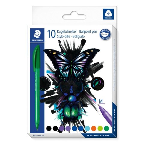 Długopis Staedtler trójkątny 4320 M (4320 MC10E1) Długopis Staedtler trójkątny 4320 M (4320 MC10E1)