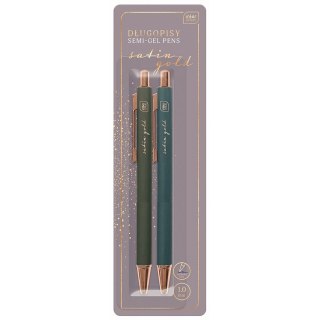 Długopis standardowy Interdruk SARTIN GOLD niebieski 1,0mm (2 szt)