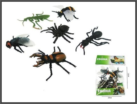 Figurka Hipo Insekty pajęczaki 10cm 6sztuk (HHZ21) Figurka Hipo Insekty pajęczaki 10cm 6sztuk (HHZ21)