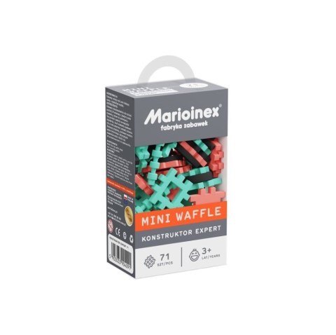 Klocki konstrukcyjne Marioinex Mini Waffle 71 el Konstruktor Expert Klocki konstrukcyjne Marioinex Mini Waffle 71 el Konstruktor Expert