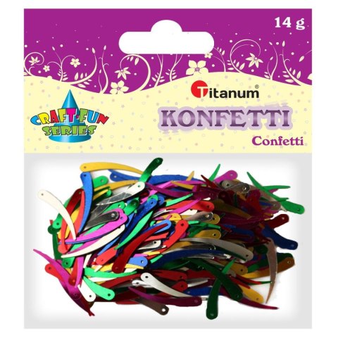 Konfetti Titanum Craft-Fun Series Kość słoniowa mix kolorów Konfetti Titanum Craft-Fun Series Kość słoniowa mix kolorów