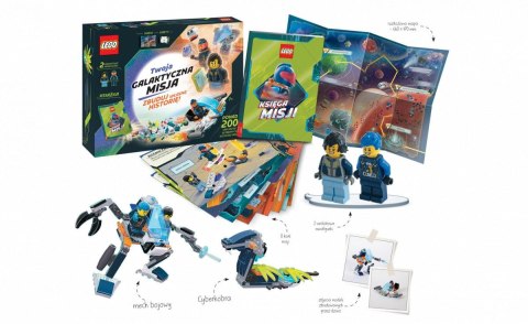 Książka dla dzieci Ameet LEGO®. Twoja galaktyczna misja. Zbuduj własną historię! (CPS6601) Książka dla dzieci Ameet LEGO®. Twoja galaktyczna misja. Zbuduj własną historię! (CPS6601)