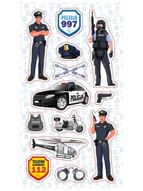 Naklejka (nalepka) Ranok Creative policjanci Naklejka (nalepka) Ranok Creative policjanci