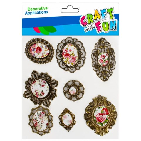 Ozdoba metalowa Craft With Fun Ramki (501468) Ozdoba metalowa Craft With Fun Ramki (501468)