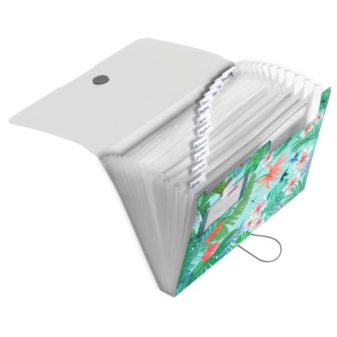 Teczka z przegródkami Herlitz Ladylike Jungle A4 12 przegródek (50044016) Teczka z przegródkami Herlitz Ladylike Jungle A4 12 przegródek (50044016)