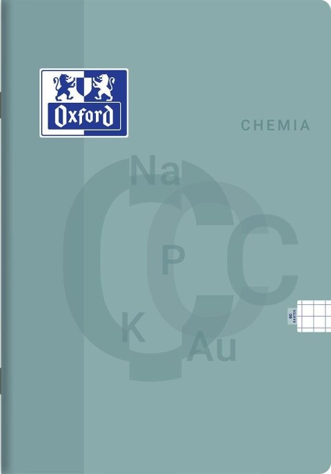 Zeszyt tematyczny Oxford chemia A5 60k. 90g krata (400175636) Zeszyt tematyczny Oxford chemia A5 60k. 90g krata (400175636)