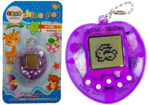 Gra elektroniczna Lean Tamagotchi fioletowe (4009) Gra elektroniczna Lean Tamagotchi fioletowe (4009)