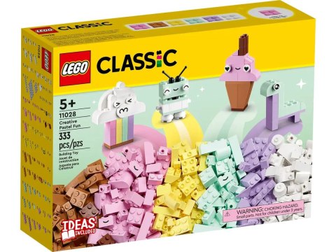 Klocki konstrukcyjne Lego Classic Kreatywna zabawa pastelowymi kolorami (11028) Klocki konstrukcyjne Lego Classic Kreatywna zabawa pastelowymi kolorami (11028)