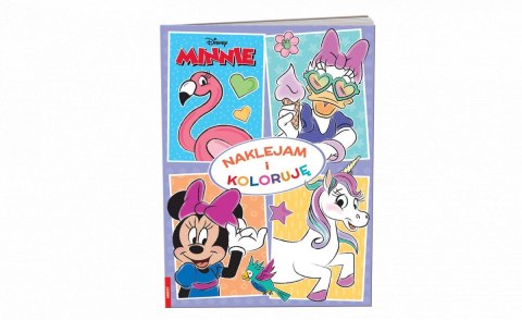 Książka dla dzieci Ameet Minnie Naklejam i Koloruję (NAK 9114) Książka dla dzieci Ameet Minnie Naklejam i Koloruję (NAK 9114)