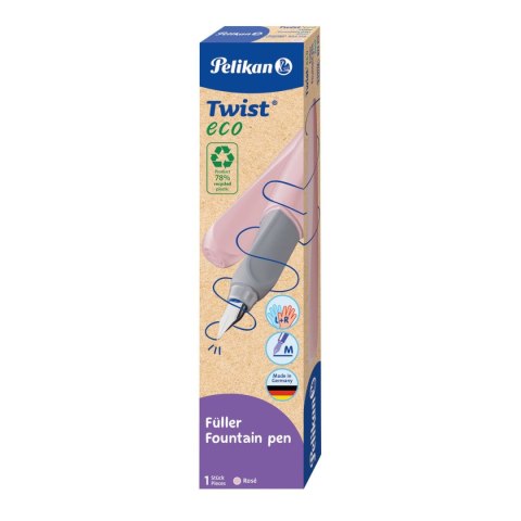 Pióro wieczne Pelikan Twist Eco róż (822213) Pióro wieczne Pelikan Twist Eco róż (822213)
