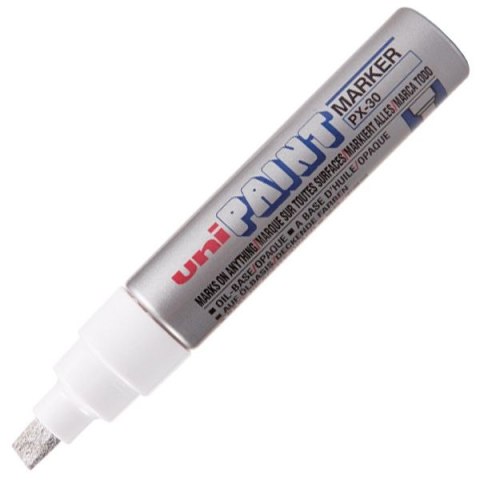 Profesjonalny marker olejowy UNI PX-30 srebrny Profesjonalny marker olejowy UNI PX-30 srebrny