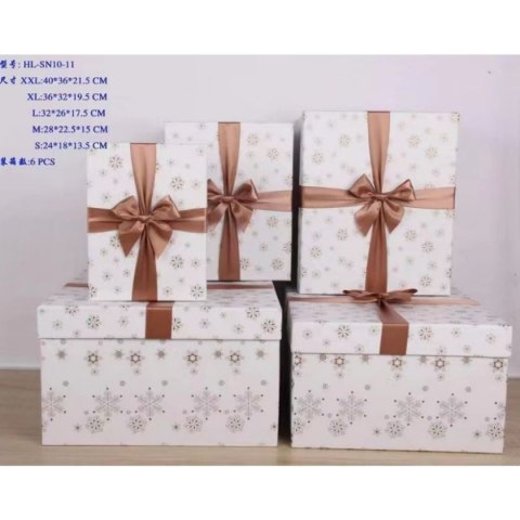 Pudełko na prezent Rozette (PUG-23313-PR CREAM) Pudełko na prezent Rozette (PUG-23313-PR CREAM)