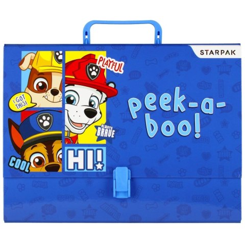 Teczka z szerokim grzbietem na klips Paw Patrol A4 mix Starpak (493165) Teczka z szerokim grzbietem na klips Paw Patrol A4 mix Starpak (493165)