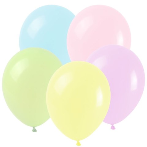 Balon gumowy Arpex pastelowe makaroniki pastelowy 250mm (K6242) Balon gumowy Arpex pastelowe makaroniki pastelowy 250mm (K6242)