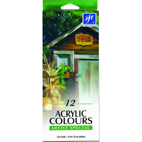 Farba akrylowa Firster kolor: mix 12ml (FAC-121) Farba akrylowa Firster kolor: mix 12ml (FAC-121)