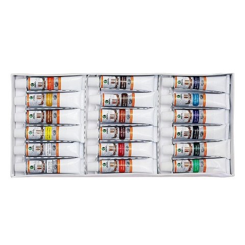 Farba olejna Maries kolor: mix 12ml 18 kolor. (E1388B) Farba olejna Maries kolor: mix 12ml 18 kolor. (E1388B)